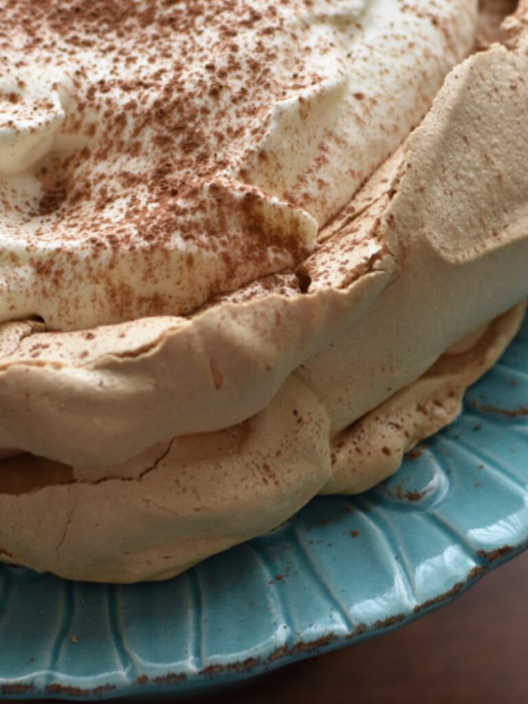 Nigella Cappuccino Pavlova Recipe: