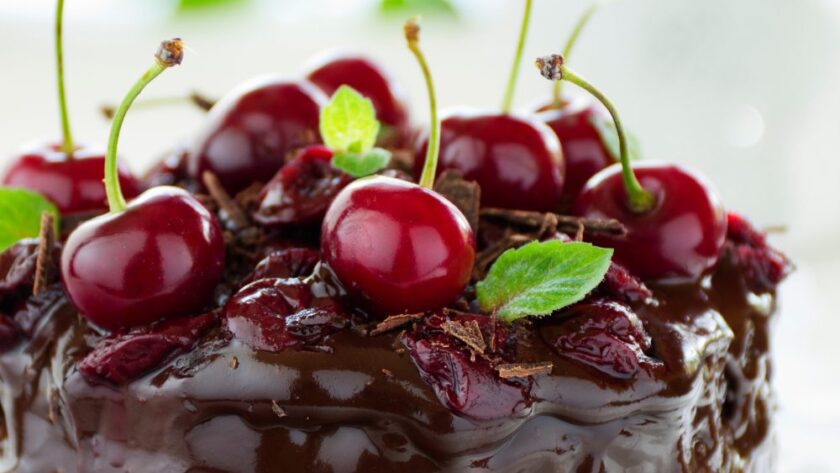 Nigella Chocolate Cherry Cake