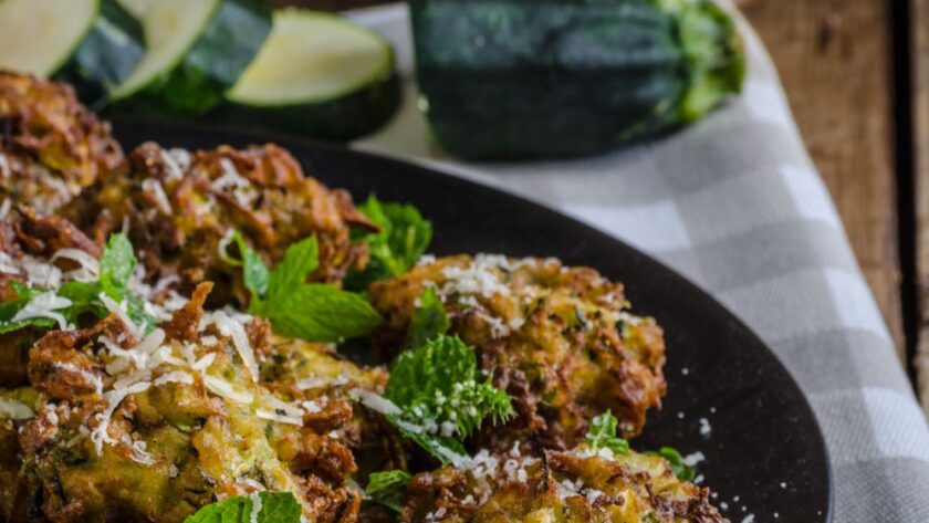 Nigella Courgette Fritters