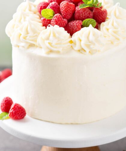 Nigella Raspberry And White Chocolate Cake