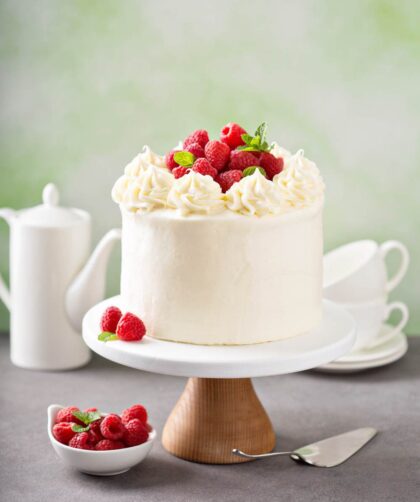 Nigella Raspberry And White Chocolate Cake