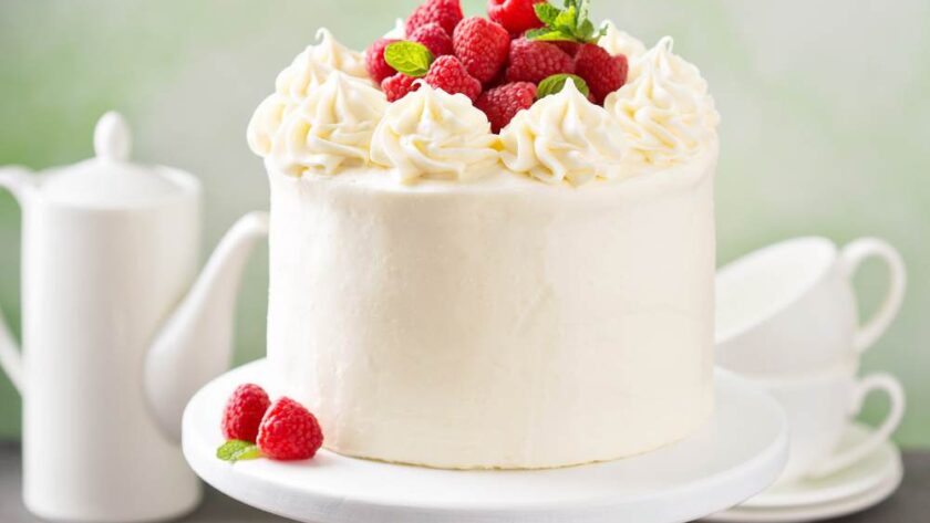 Nigella Raspberry And White Chocolate Cake