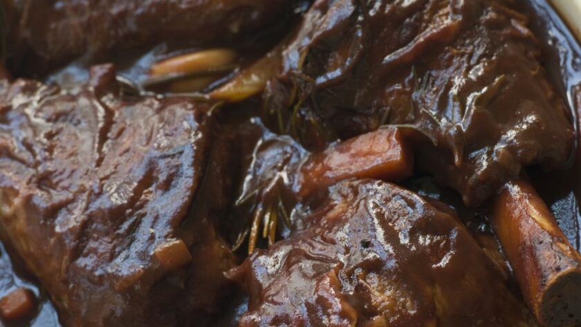 Slow Cooker Lamb Shanks