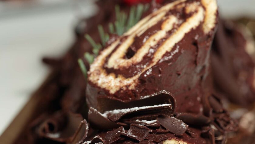 Nigella Chocolate Log