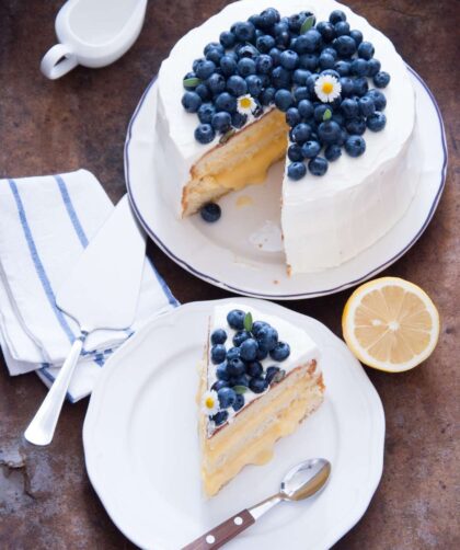 Nigella Lemon And Blueberry Cake