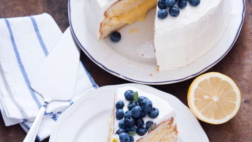 Nigella Lemon And Blueberry Cake