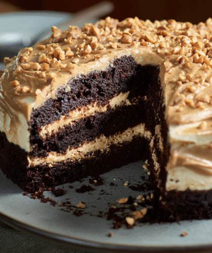 Nigella Chocolate Peanut Butter Cake