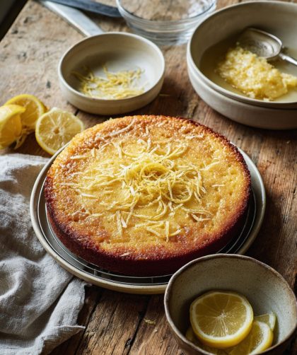 Nigella Vegan Lemon Polenta Cake Recipe