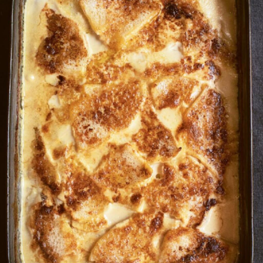 Nigella Celeriac and Anchovy Gratin