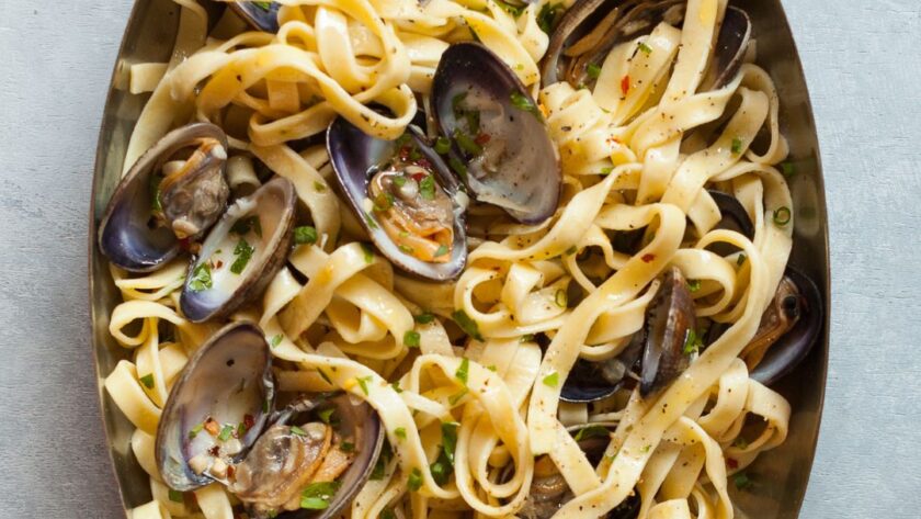 Nigella Pasta With Clams And Bottarga