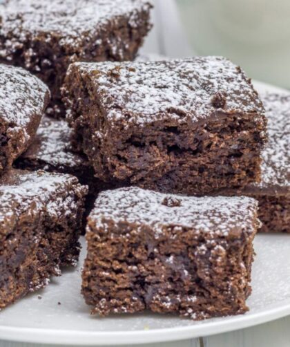 Nigella Snow Flecked Brownies Recipe