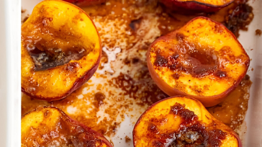 Nigella​ Baked Peaches Recipe