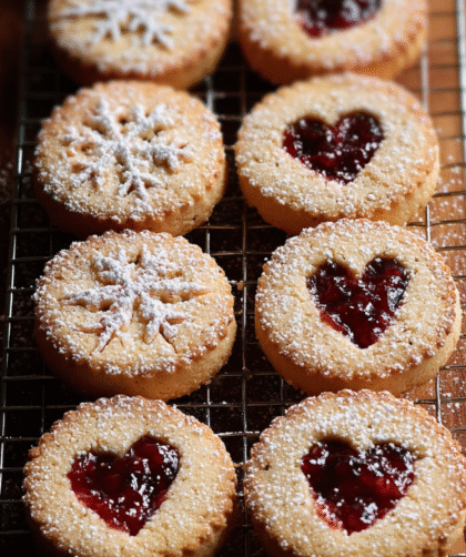 Nigella Linzer Cookies ​