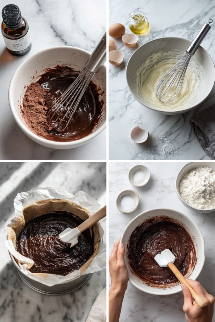 Dairy-Free Chocolate Cake Cooking Instructions