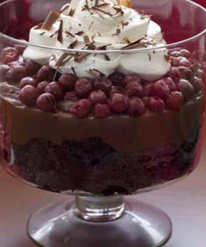 Nigella Chocolate And Cherry Trifle ​​Recipe