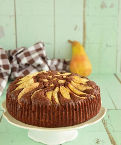 Nigella Chocolate Pear Cake ​