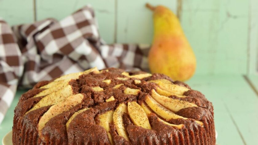 Nigella Chocolate Pear Cake ​