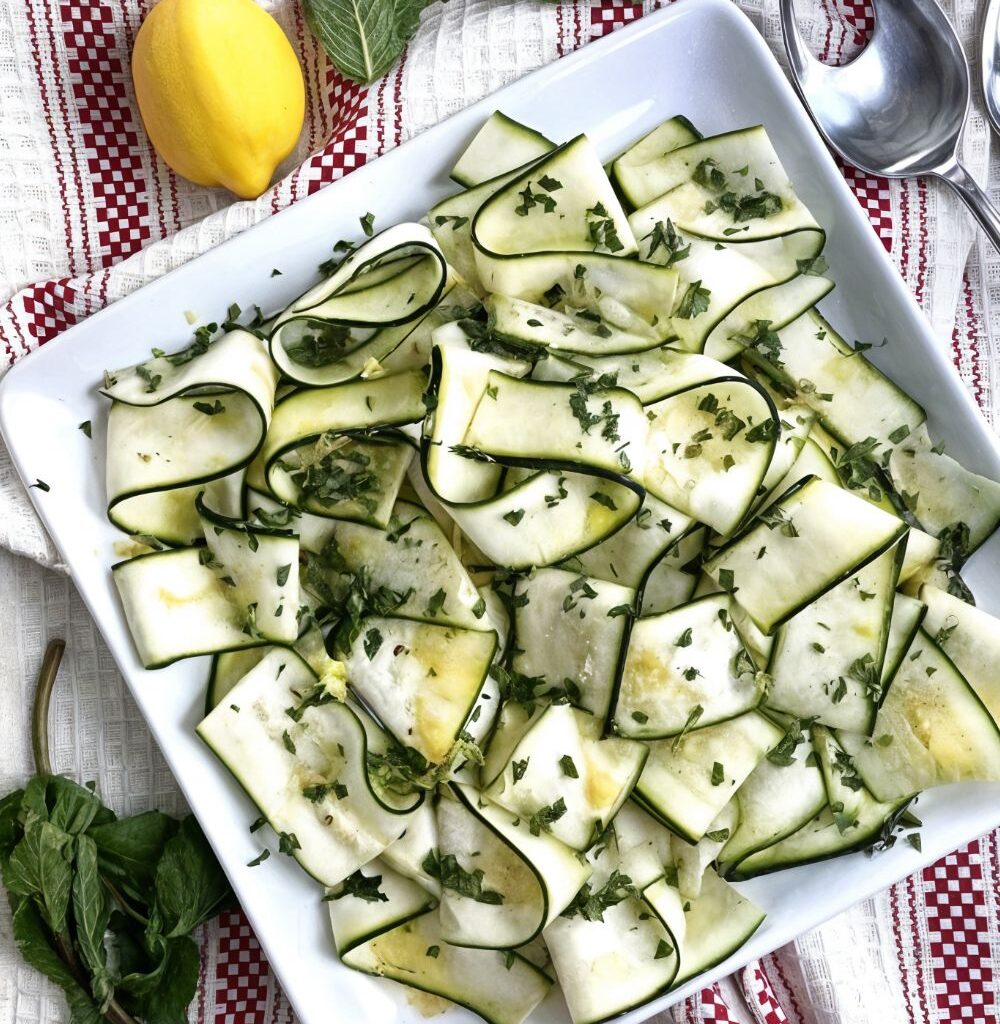 Nigella Courgette Salad​ ​​​Recipe ​