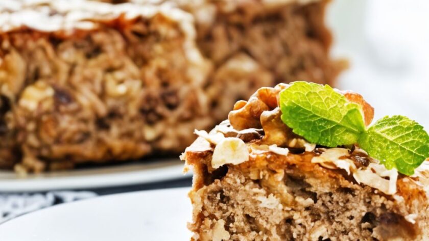 Nigella Date And Walnut Cake ​​Recipe ​