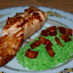 Nigella Salmon And Mushy Peas ​​Recipe