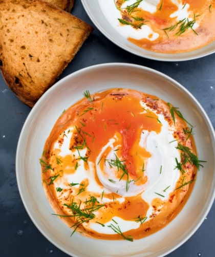 Nigella Turkish Eggs ​Recipe