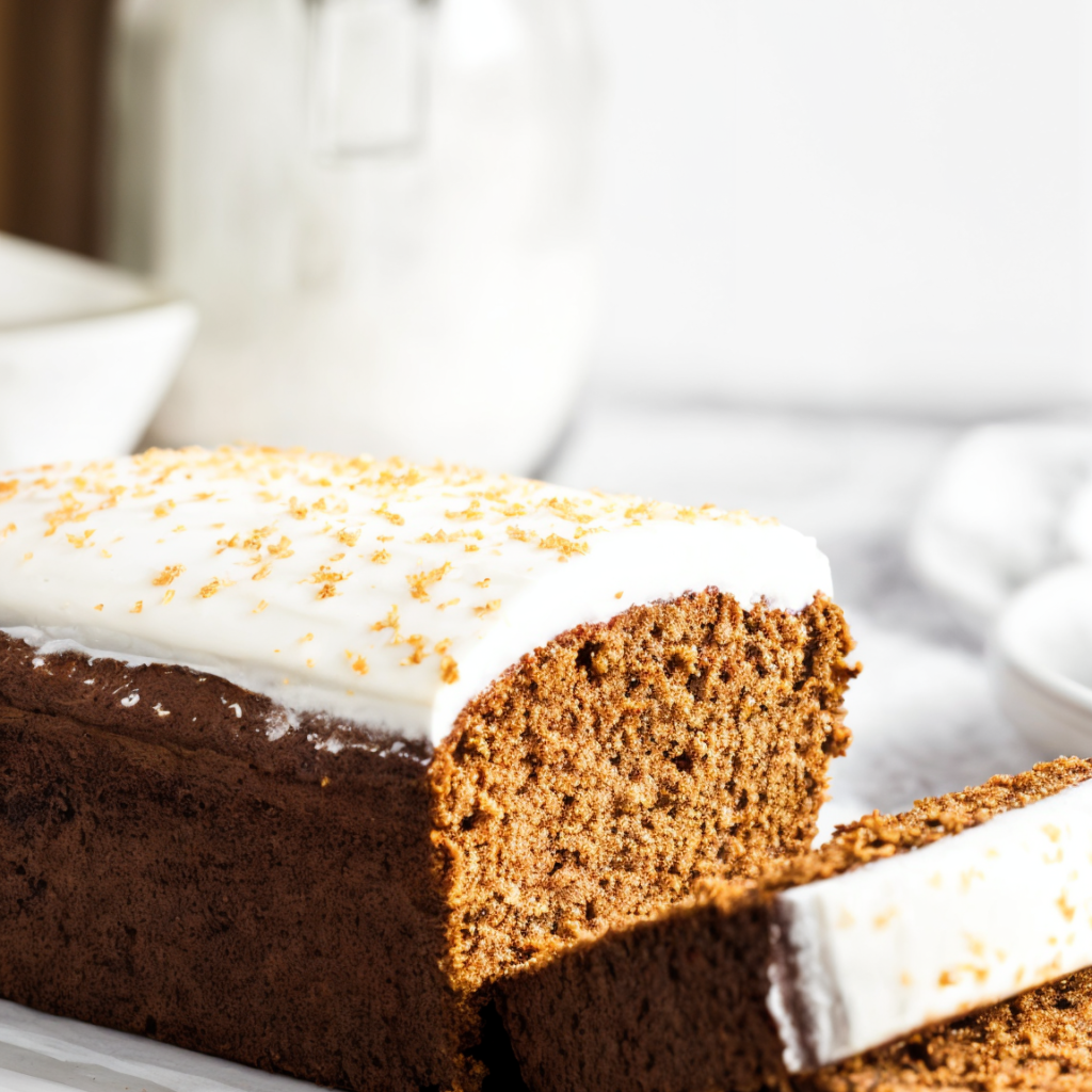 Nigella Ginger Cake With Lemon Icing ​Recipe