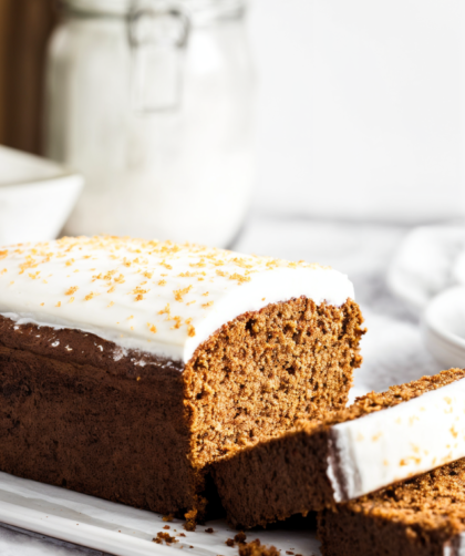 Nigella Ginger Cake With Lemon Icing ​Recipe