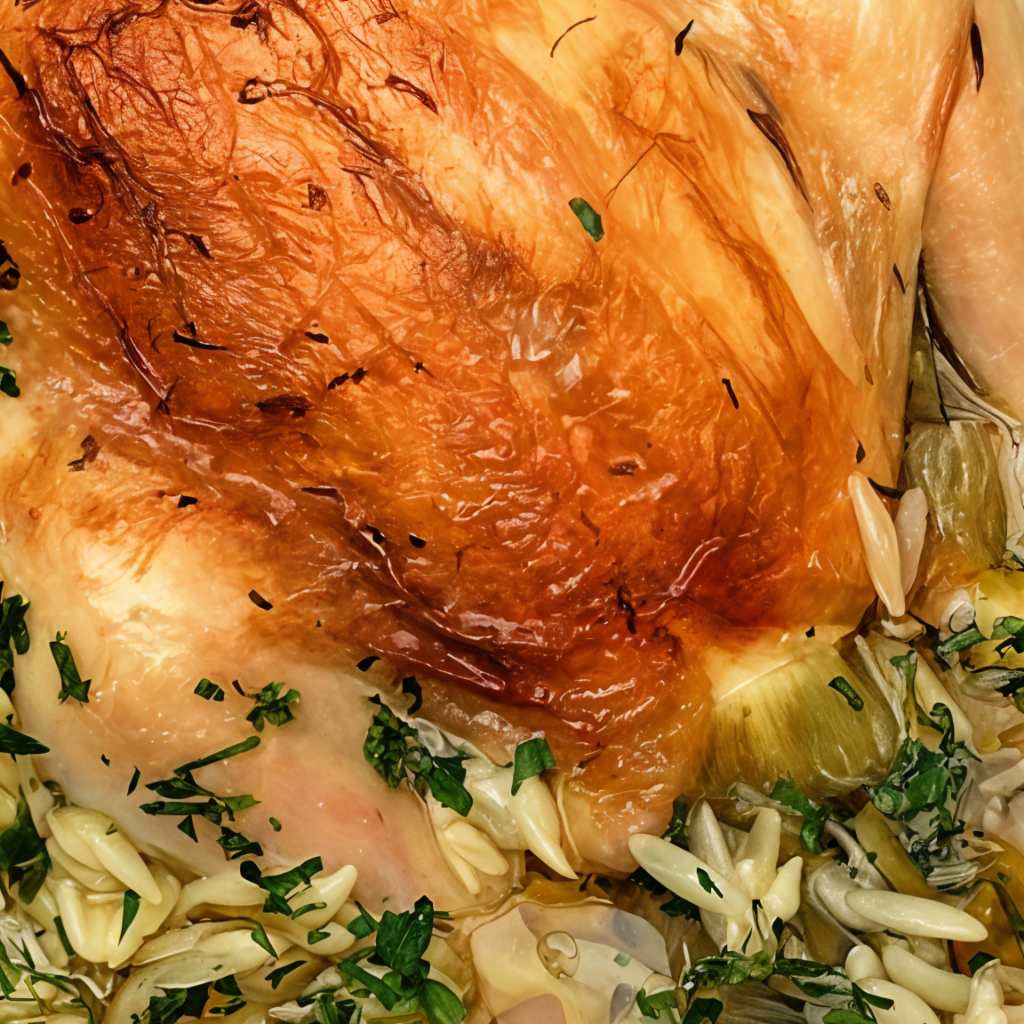 Nigella Chicken Orzo In Slow Cooker​ Recipe