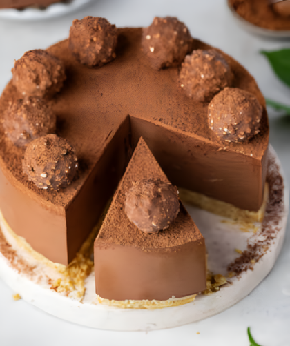 Nigella No Bake ​ Chocolate Cheesecake