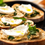 Nigella Lentil Hummus With Galbani Mozzarella Bruschetta