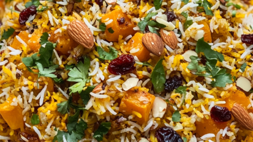 Nigella Butternut Biryani