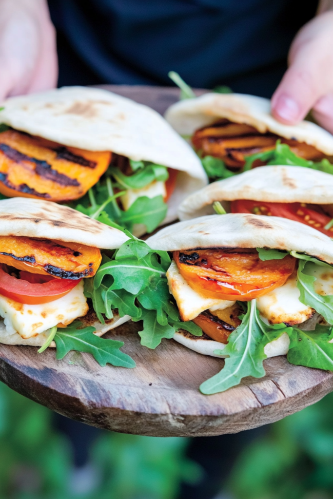 Nigella Butternut And Halloumi Burgers