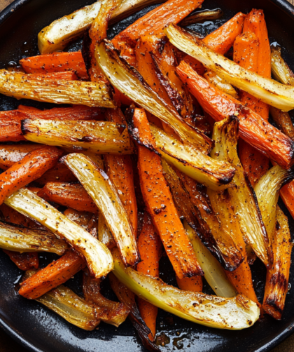 Nigella Carrots and Fennel with Harissa