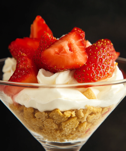 Nigella Cheesecake in a Glass