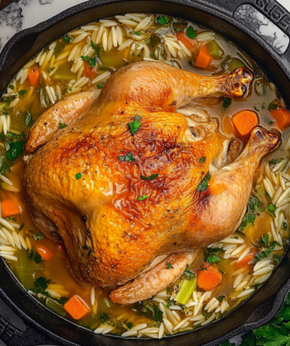 Nigella Chicken In A Pot with Lemon and Orzo