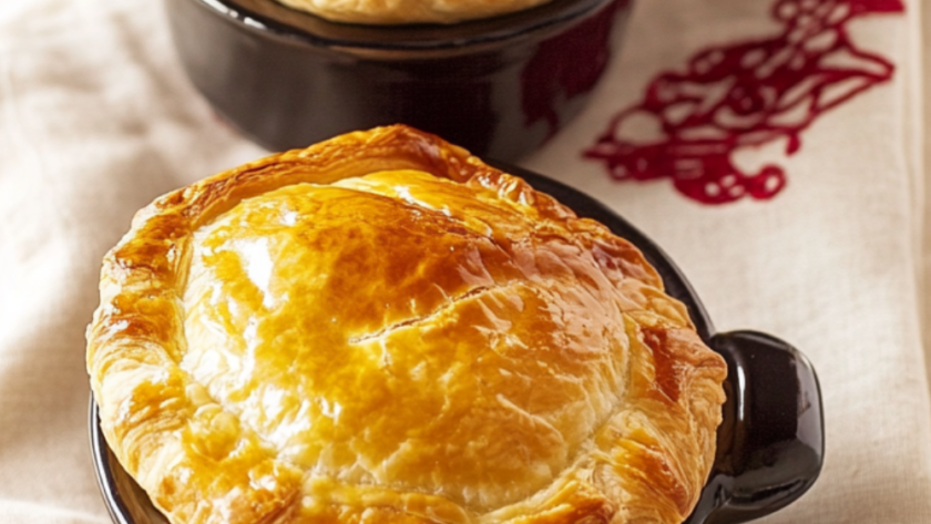 Nigella Chicken, Mushroom and Bacon Pie