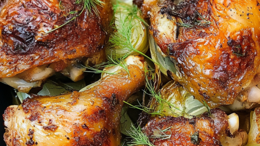 Nigella Chicken Traybake With Bitter Orange and Fennel