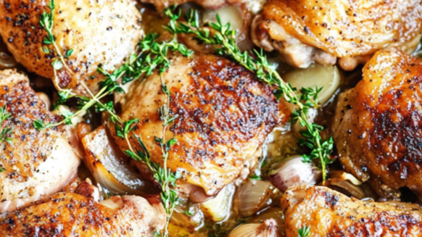 Nigella Chicken With 40 Cloves of Garlic