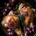 Nigella Chicken with Red Grapes and Marsala