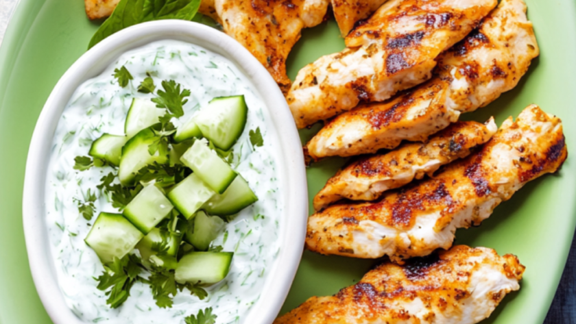 Nigella Chicken With Spring Onions, Chilli and Greek Yogurt