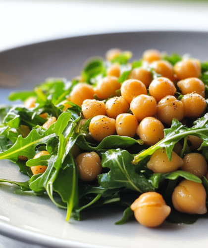 Nigella Chickpeas With Rocket and Sherry