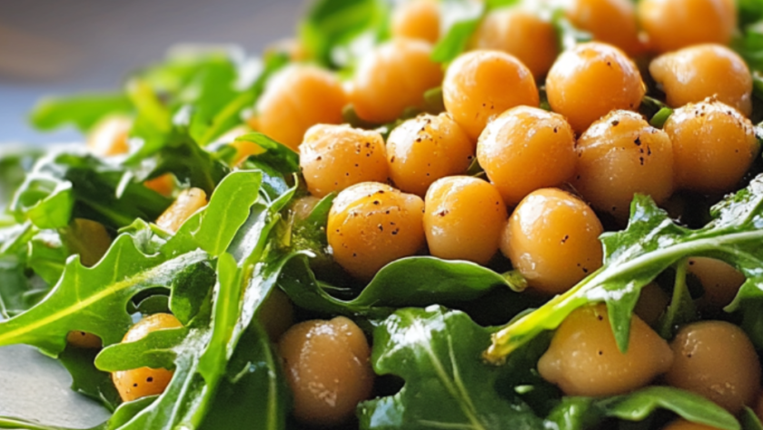 Nigella Chickpeas With Rocket and Sherry