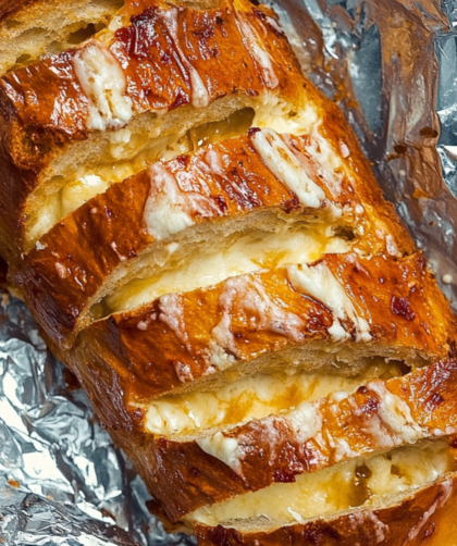 Nigella Chilli Cheese Garlic Bread