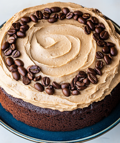 Nigella Chocolate Cake with Coffee Buttercream