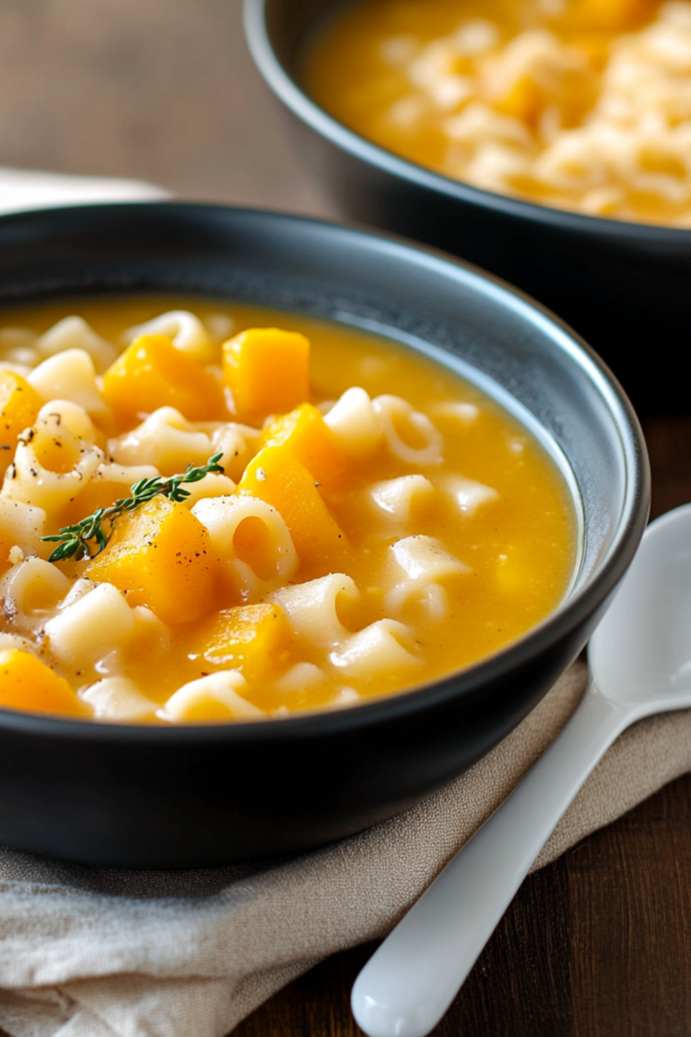 Nigella Butternut and Pasta Soup