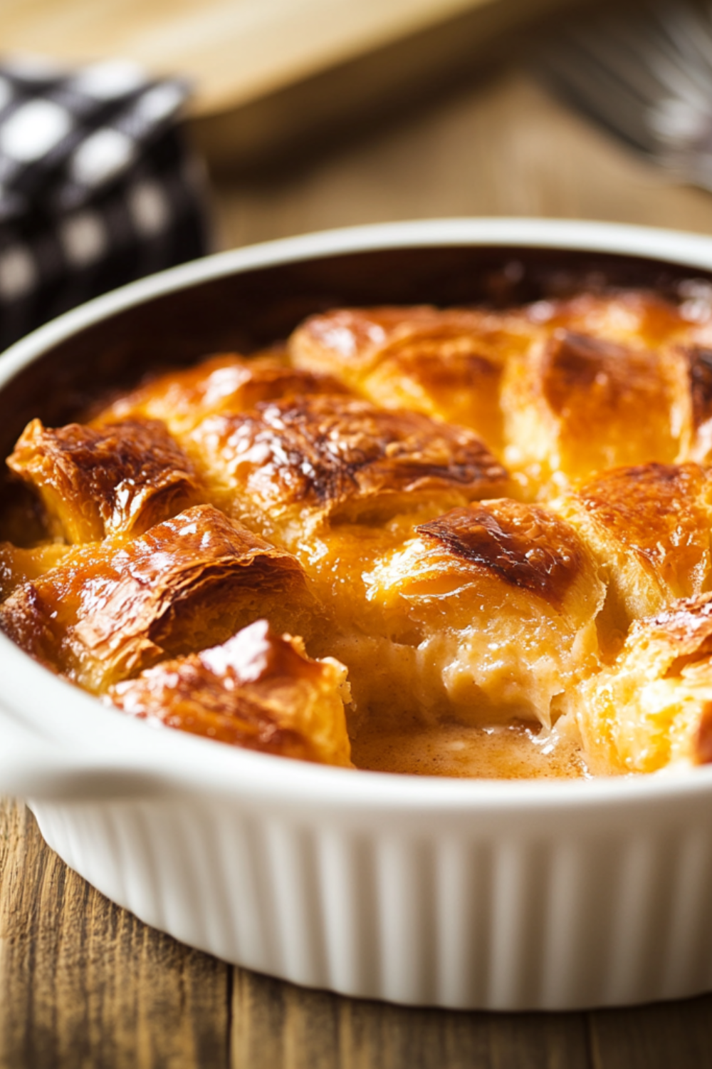 Nigella Caramel Croissant Pudding