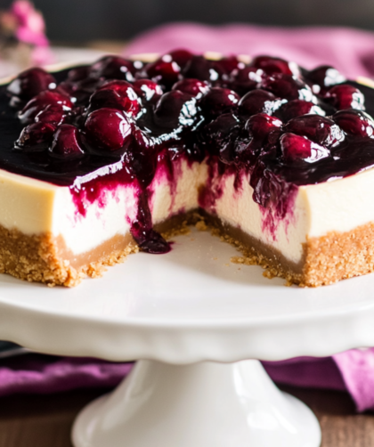 Nigella Cherry Cheesecake