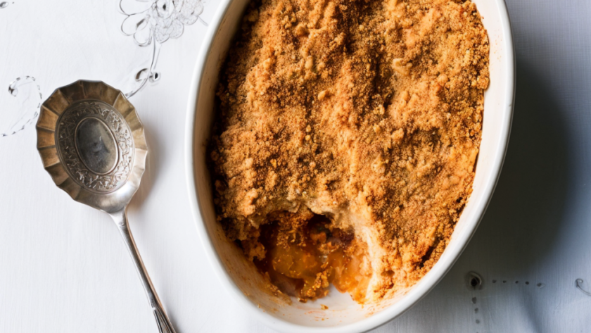 Apple and Walnut Crumble