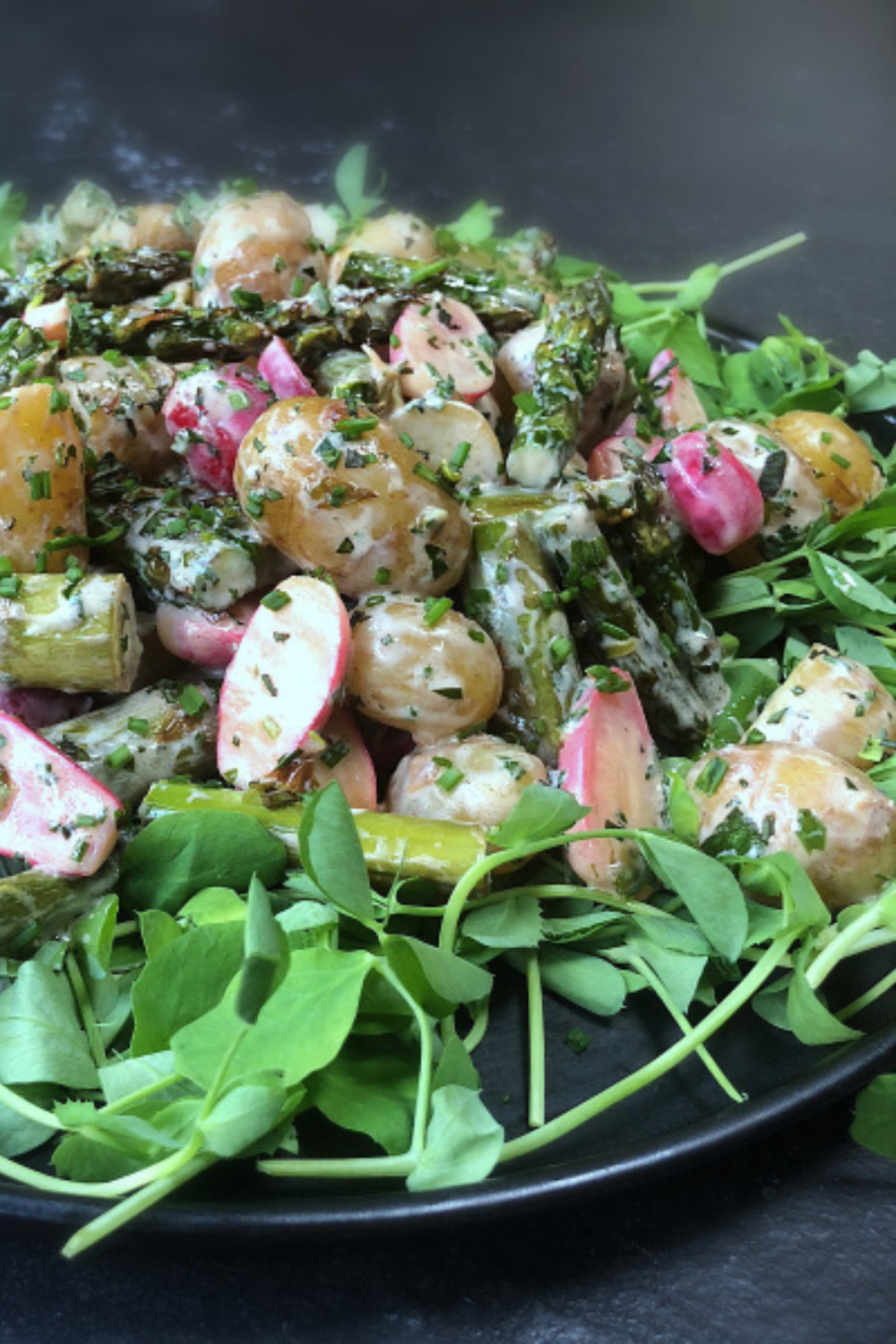 Asparagus, Radish and New Potato Salad