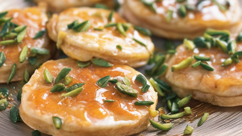 Nigella Arabian Pancakes With Orange-Flower Syrup